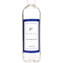 Nacario 400 ml Aqua Medıterranean Kokulu Kandil Yağı
