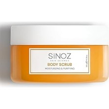 Nacario Sinoz Body Scrub Besleyici Arındırıcı Nemlendirici Vücut Peelingi 300 gr