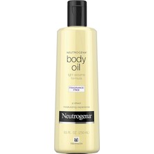 Nacario Neutrogena Hafif Susam Formüllü Nemlendirici Kokusuz Vücut Yağı 250ML
