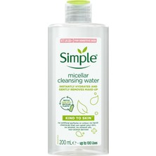 Nacario Simple Micellar Makyaj Temizleme Suyu 200ML