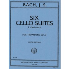 Nacario 6 Cello Suites For Trombone Solo
