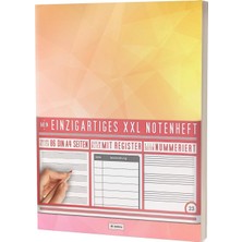 Nacario Mein Notenheft / 86 Seiten, 44 Blätter, 12 Systeme / Mit Register Und Seitenzahlen / PR301 „triangle“ / Dın A4 Softcover