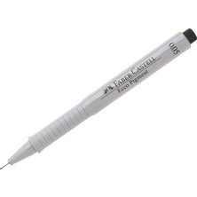 Nacario Faber-Castell 6 Keçeli Kalemler Paketi Ecco Pigment 0.05 mm Siyah