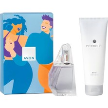 Nacario Avon Perceive Kadın Parfüm ve Vücut Losyonu Hediye Paketi