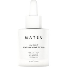 Nacario Matsu Professional Marine Algae, Aydınlatıcı ve Güçlendirici Niacinamide Cilt Serumu, 30 ml