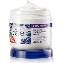 Nacario Avon Care Yaban Mersini ve Çilek Özlü El, Yüz ve Vücut Kremi - 400ML