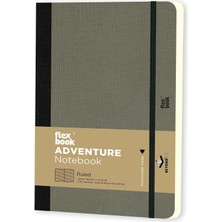 Nacario Flexbook 69 Özel Seri Adventure Esnek Notebook, 13X21, Elephant Çizgili, 192 Sayfa, 85GR