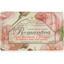Nacario Nesti Dante Romantica Florentine Rose & Peony Katı Sabun 250GR, 837524001363