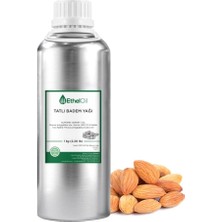 Nacario Etheloil Tatlı Badem Sabit Yağı - 1 kg -%100 Saf ve Doğal Sabit Yağ