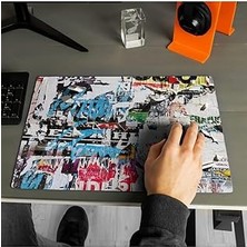 Nacario Hediyesepeti Sokak Duvarı Tasarımlı 40X30 Mousepad