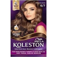 Nacario Koleston Kit Saç Boyası Çikolata Kahve 6/7