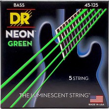 Nacario Dr Strings Ngb5-45 Kaplamalı Nikel Bas Telleri Orta Boy
