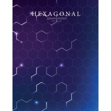 Nacario Hexagonal Graph Paper For Game: Hexagonal Graph Paper Popular With Gamers Of All Kinds As It Is Ideal For Drawing Game Maps