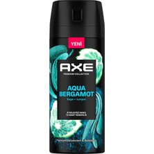 Nacario Axe Premium Collection Erkek Sprey Deodorant Aqua Bergamot 150 ml