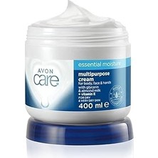 Nacario Avon Care Gliserin ve Badem Sütü Içeren Yoğun Nemlendirici El, Yüz ve Vücut Kremi 400 Ml.