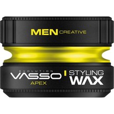 Nacario Vasso Saç Şekillendirici Mat Wax | Tüm Saç Tipleri | Doğal Tutuş ve Mat Görünüm | Matte Paste Apex 150 ml