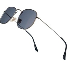 Nacario Hexa Round Gold Siyah Unisex Güneş Gözlüğü