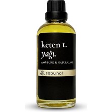 Nacario Keten Tohumu Yağı 100 ml - Cilt Nemlendirici ve Sebum Dengeleyici