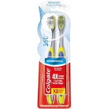 Nacario Colgate 360° Interdental 1+1 Orta Diş Fırçası