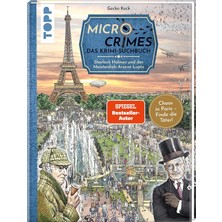 Nacario Micro Crimes. Das Krimi-Suchbuch. Sherlock Holmes Und Der Meisterdieb Arsène Lupin. Finde Die Verbrecher Im Chaos Von Paris 1920: Wimmelbuch-Rätsel - ... Für Alle Escape Fans! Mit Poster Im Format A2