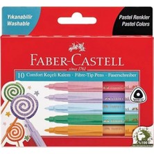 Nacario Fc Comfort Keçeli Kalem Pastel Renkler,