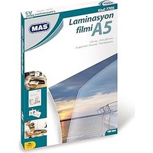 Nacario Mas Laminasyon Filmi A5 Şeffaf