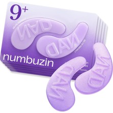Nacario No.9 Nad+ Collagen Gel Eye Patches- Peptid, Kafein ve Niasinamidli Göz Altı Jel Pedleri 5 Çift