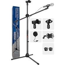Nacario Lastvoice MS06PAK Mikrofon Standı Shock Mount Pop Filter Set
