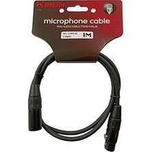 Nacario Kirlin MPC-470 1m. Mikrofon Kablosu 1 Metre Xlr Dişi -Xlr Erkek