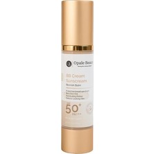 Nacario Bb Cream Sunscreen Spf 50+ ve Pa++++ Ton Eşitleyici - Leke Balsamı -Aydınlatıcı Astar - Doğal Cilt