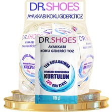 Nacario Dr.shoes 3 Adet Ayak Koku Giderici - Ayakkabı Koku Giderici Toz 120 Gün Etkili - Dr.shoes ile Ayak Kokusuna Elveda Deyin
