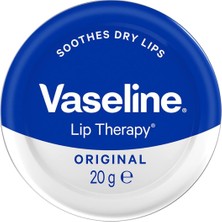 Nacario Vaseline Lip Therapy Yumuşatıcı Dudak Kremi Original 20 G