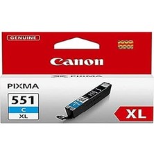 Nacario Canon 6444B001 CLI-551XL C Orijinal Tintenpatronen Pack Of 1