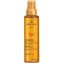 Nacario Nuxe-Sun Güneş Bronzlaştırıcı Yüz ve Vücut Yağı Spf 10 150 ml
