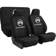 Nacario Citroen C3 ile Uyumlu Oto Koltuk Kilifi Fit Yapisi ile Aracinizin Havasini Degistirir Siyah