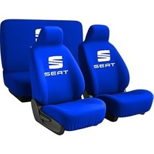 Nacario Kusursuz Oturan Seat Alhambra ile Uyumlu Oto Koltuk Kilifi ile Konforu Dorukta Yasayin Lacivert