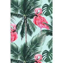 Nacario Flamingo Notebook: Blank Lined Journal, Softcover (6x9 Inches) With 120 Pages