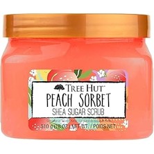 Nacario Treehut Tree Hut Peach Sorbet Shea Sugar Scrub Vücut Peelingi 510GR