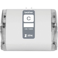 Nacario Brother Brother VC-500W Etiket ve Fotoğraf Yazıcıları Için Orijinal CK-1000~2 (1,9 Inç) 50 mm Genişlik x 2,0 M (2 M) Temizleme Rulosu