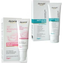 Nacario Dermokil Cilt Beyazlatıcı Krem ve Xtreme Anti-Akne Maske, 75 ml 86979160050252