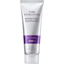 Nacario Mıssha Retinol Içerikli Kırışıklık Karşıtı Soyulabilen Maske Time Revolution Retinol 500