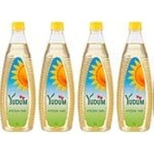 Nacario Yudum Ayçiçek Yağı 1 Lt 4 Adet