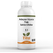 Nacario Tito Adaçayı Uçucu Yağı Salvia Triloba 1 Litre