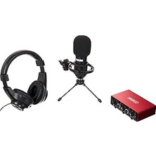 Nacario Midex Stüdyo Ekipmanları Style Paket-1 BM800 Mikrofon Ses Kartı Stüdyo Kayıt Seti