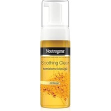 Nacario Neutrogena Soothing Clear Köpük 150ML – Lekeli ve Hassas Ciltler Için Zerdeçal Özlü Yüz Yıkama Jeli, Derinlemesine Temizler, Nazik Günlük Temizleyici