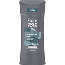 Nacario Güvercin Erkek+Bakım Terlemeyi Önleyici Deodorant Terlemeyi Önleyici Okaliptüs + Huş Ağacı Doğal Esinlenmiş Deodorant Erkekler Için 2.6 Oz