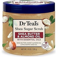 Nacario Dr.teal's Shea Sugar Scrub Shea Butter & Almond Oil Vücut Şeker Peeling 538GR