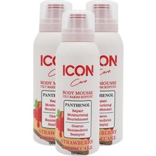 Nacario Cilt Bakım Köpüğü Strawberry & Cheesecake 100 Ml- 3'lü Set