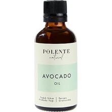 Nacario Polente Natural - Avokado Yağı - Soğuk Sıkım (30 Ml)