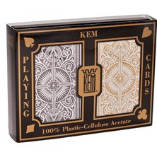 Nacario Kem Arrow, Bridge Boyu, Jumbo Endeks, Siyah & Altın Sarısı, Çift Deste